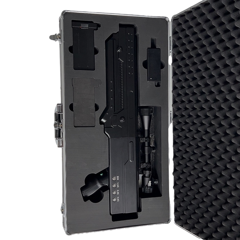  钦北手持便携式枪型低空防御反制四通道B型