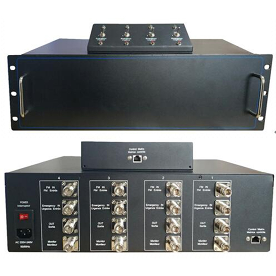  钦北FM应急广播插播控制器